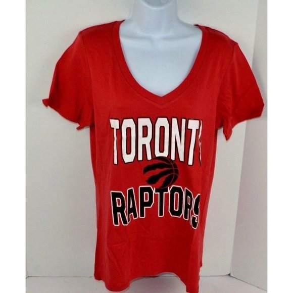 Toronto Raptors V-Neck T-Shirt - Picture 1 of 3